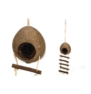 Kookosmökki portailla pienjyrsijöille, n. 30 cm kuva